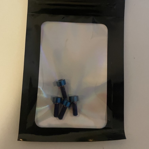 Funn bar clamp titanium bolts